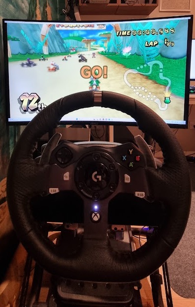 Logitech G920 wheel